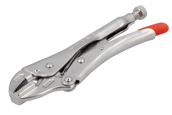 YATO YT-2453 κοντή πένσα ασφάλισης, ίσιες σιαγόνες, 250mm