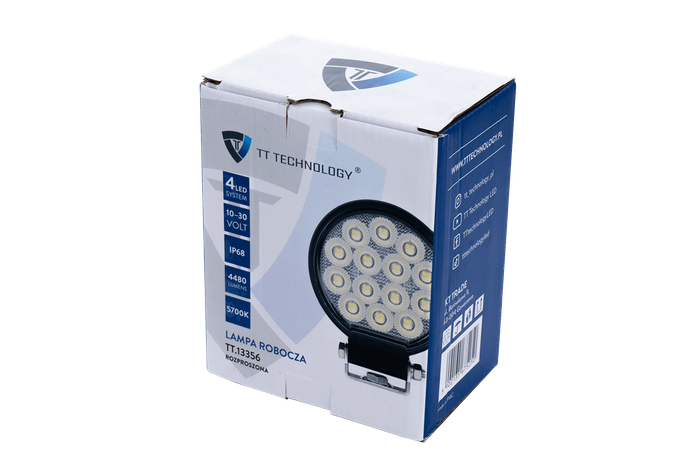 Λάμπα εργασίας LED ανακλαστήρας TT TECHNOLOGY TT.13356 56xLED 4480lm στρογγυλή