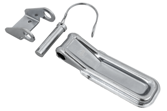 Πλαϊνός μεντεσέ με λαβή WINTERHOFF BSCH 10-17-170+BSCHG 10-17-C Πλήρης πλευρική τοποθέτηση ρυμουλκούμενου