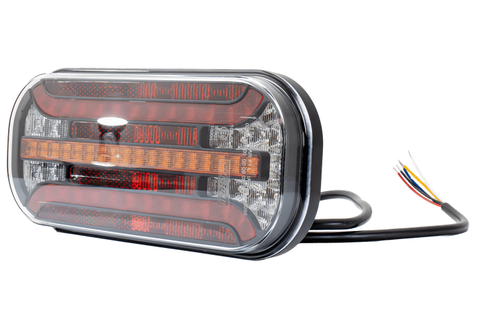 Πίσω φως FRISTOM FT-230 LED 6 λειτουργεί καθολικά