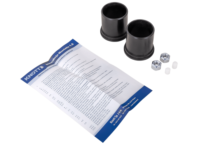 Συρόμενοι δακτύλιοι KNOTT 49,5 mm για συσκευές υπερχείλισης KF27