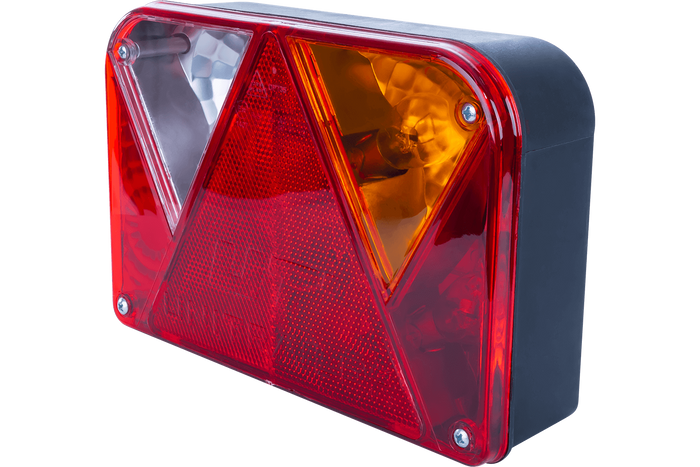 Σετ φώτων: Πίσω φώτα DOBPLAST DPT35 + πλευρικά φώτα σήμανσης ASPÖCK FLEXIPOINT I + καλωδίωση MANTES 5,2m 7 ακροδεκτών