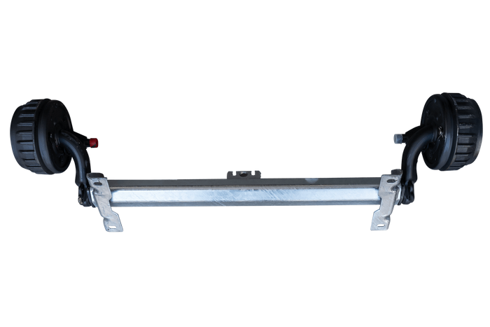 AL-KO COMPACT άξονας φρένων για ρυμουλκούμενο / ρυμουλκούμενο 750kg 700mm 1100mm 5x112