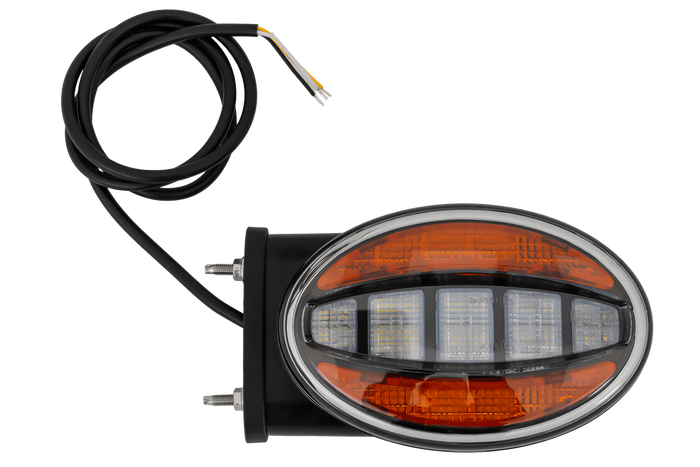 FRISTOM FT-356 LED γενικής λάμπας εμπρός με πλαϊνή βάση στήριξης