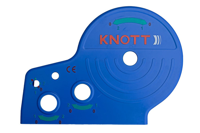 Μπλε περίβλημα για το βαρούλκο KNOTT