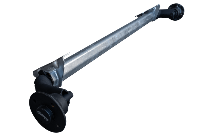 AL-KO OPTIMA άξονας χωρίς φρένο για ρυμουλκούμενο σκάφους 750kg 1100mm 1530mm 4x100