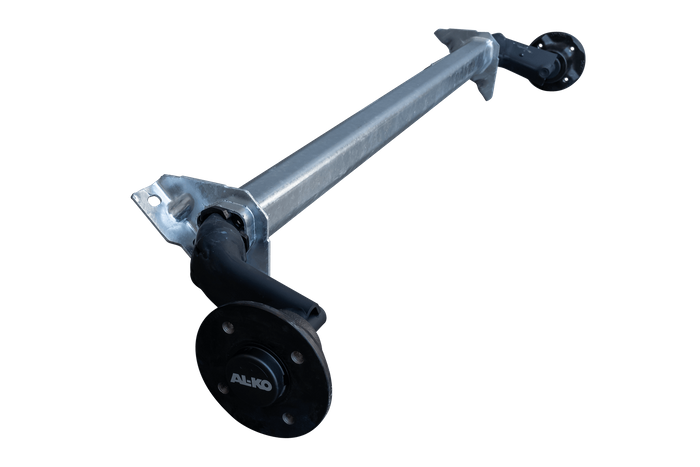 AL-KO OPTIMA άξονας χωρίς φρένο για ρυμουλκούμενο σκάφους 750kg 1070mm 1380mm 4x100