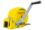 Βαρούλκο 450 KG με ζώνη KNOTT, κίτρινο περίβλημα