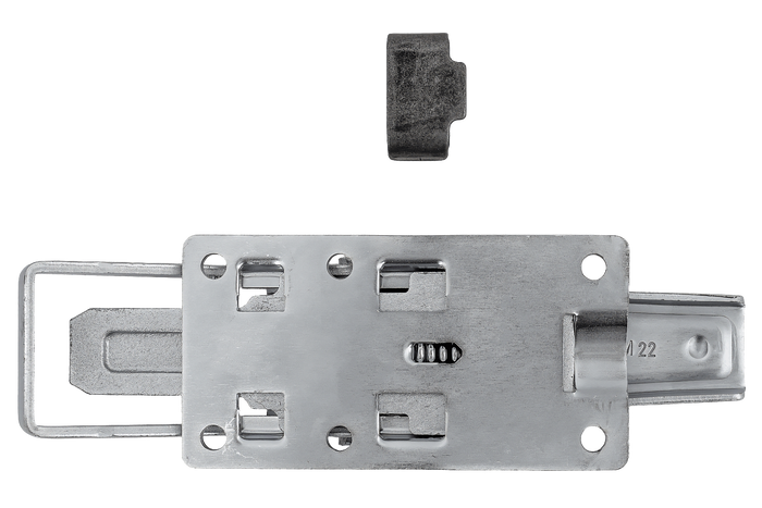 Πλαϊνός κοτσαδόρος με κούμπωμα WINTERHOFF BV 90-1 + BVG 90-A πλήρες πλευρικό κλείσιμο ρυμουλκούμενου