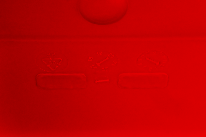 Κουτί πυροσβεστήρα 6kg DAKEN 82020 ADAMANT 671x310x247mm κόκκινο