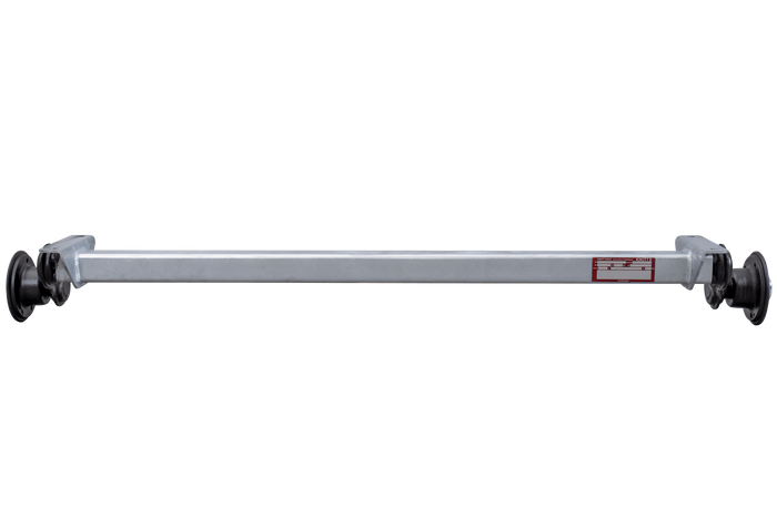 KNOTT VG7-L άξονας χωρίς φρένο για ρυμουλκούμενο 750kg 1260mm 1565mm 5x112