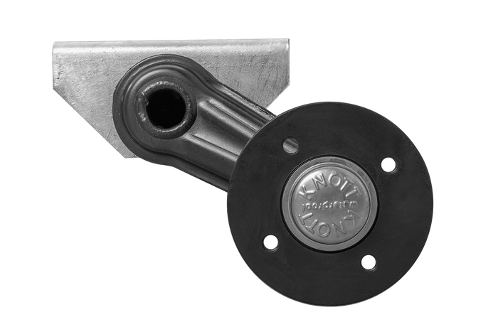 KNOTT VG7-L άξονας χωρίς φρένο για ρυμουλκούμενο 750kg 1190mm 1623mm 4x100