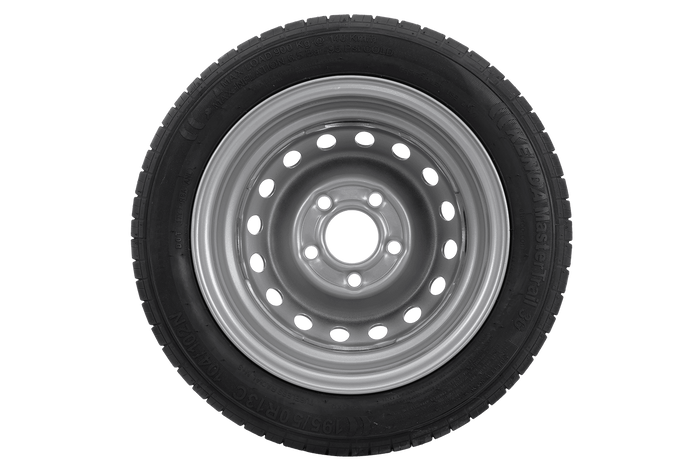 Ενισχυμένος τροχός για τρέιλερ TIRE KENDA 195/50 R13C 104/102N RIM KENDA 6Jx13"H2 5x112 ET:30