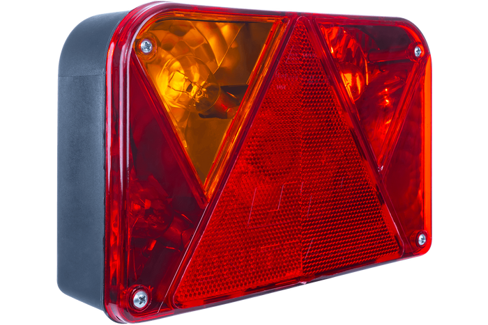 Σετ φώτων: Πίσω φώτα DOBPLAST DPT35 + πλευρικά φώτα σήμανσης ASPÖCK FLEXIPOINT I + καλωδίωση MANTES 4,5m 13PIN