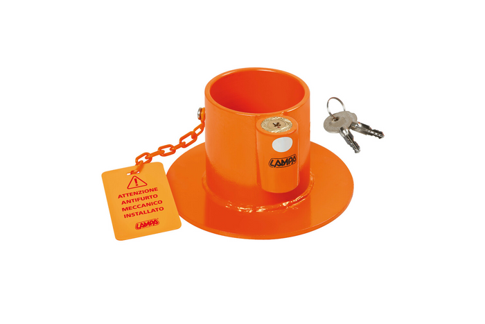 Προστασία πείρου ρυμουλκούμενου TIR LAMP 98703 κλειδαριά ρυμουλκούμενου