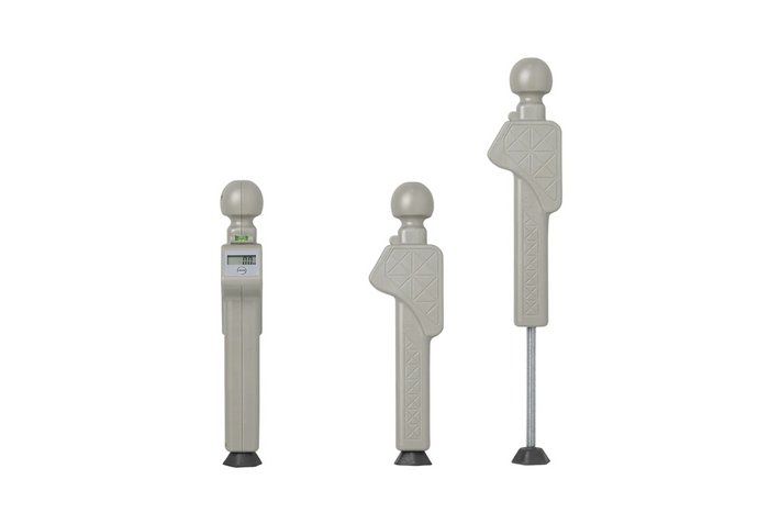 Ψηφιακή ζυγαριά για τη μέτρηση του φορτίου της ράβδου έλξης ενός τροχόσπιτου ProPlus 360848V01 μετρητής πίεσης-δύναμης 150kg