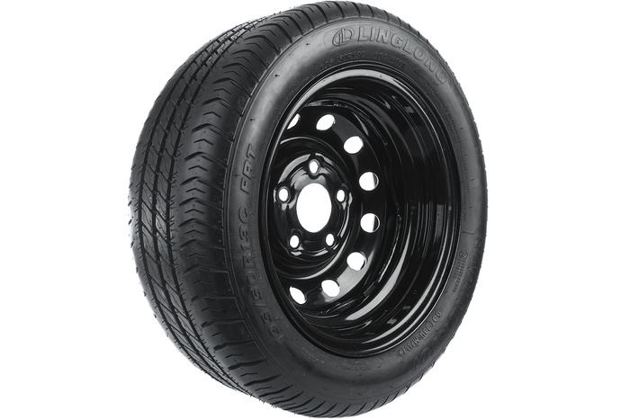 Ενισχυμένος τροχός για τρέιλερ LINGLONG TIRE 195/50 R13C 104/101N UNITRAILER RIM μαύρο 5.5Jx13"H2 5x112 ET:30