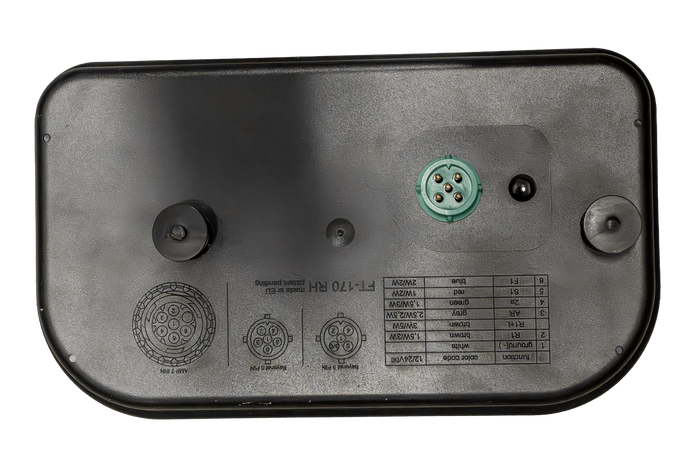 OUTLET Πίσω φανάρι FRISTOM FT-170 LED 6 λειτουργίες δεξιά