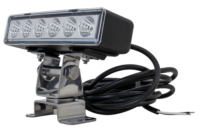 Λάμπα εργασίας LED με ανακλαστήρα WAŚ W123 6xLED 1000lm