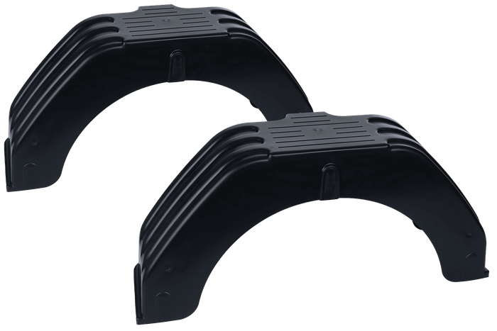 Σετ δύο λασπωτήρων για τρέιλερ 13-14", επίπεδες καμάρες τροχών 710/200mm