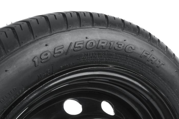 Ενισχυμένος τροχός για τρέιλερ LINGLONG TIRE 195/50 R13C 104/101N UNITRAILER RIM μαύρο 5.5Jx13"H2 5x112 ET:30