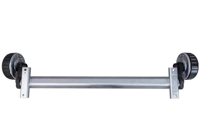 AL-KO EURO άξονας φρένων για ρυμουλκούμενο / ρυμουλκούμενο 1800kg 1300mm 1800mm 5x112