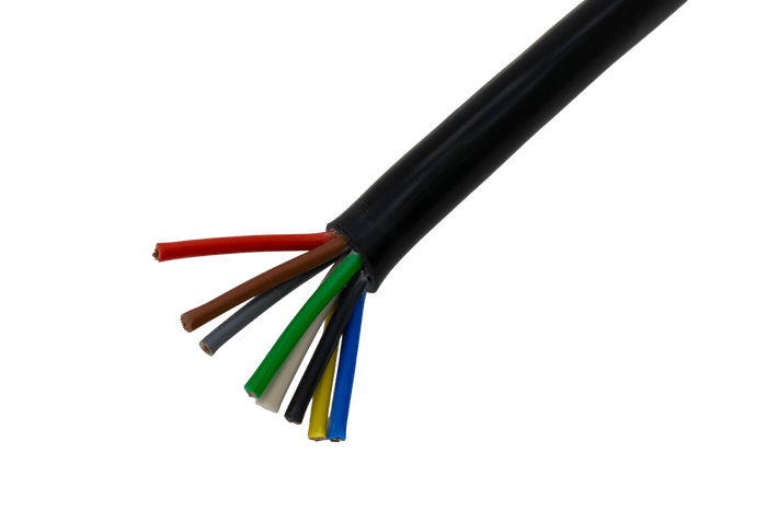 HYBSZ YLY-S 8x1.5 οκταπολικό ηλεκτρικό καλώδιο - 1m