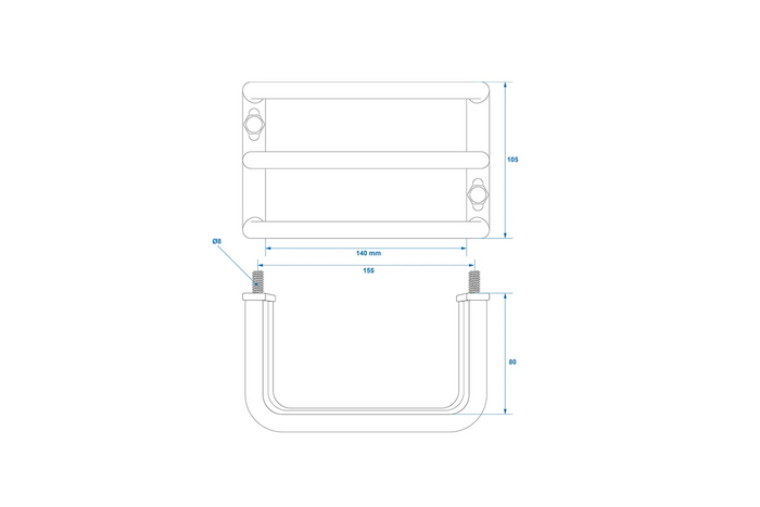 Προστατευτική μάσκα πίσω φώτων ρυμουλκούμενου ProPlus κάλυμμα πίσω φώτων 140x105x80mm