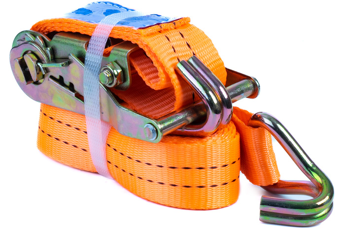 Σετ τεσσάρων ιμάντων μεταφοράς με εντατήρα UNITRAILER 4m/25mm/1t