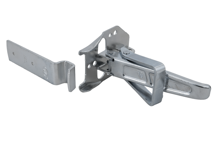 Πλευρικός κοτσαδόρος με συνδετήρα STEELPRESS ZB-04+Z-01A για πλήρες κλείσιμο πλευράς τρέιλερ