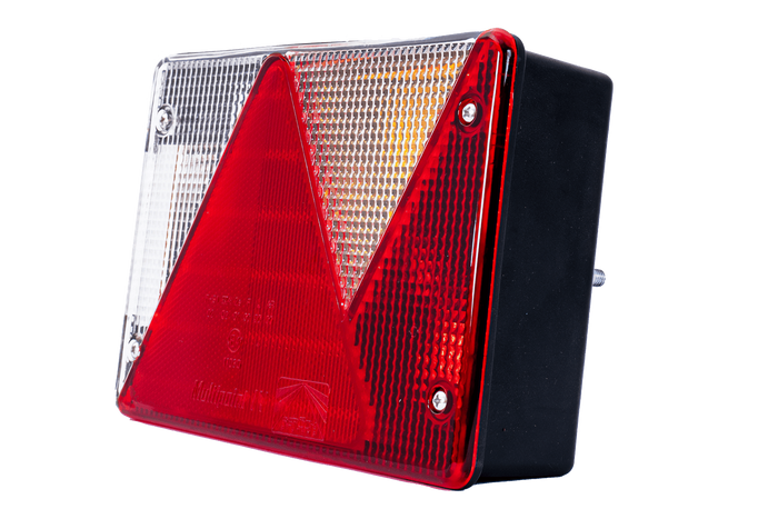 Πίσω φώτα ASPÖCK MULTIPOINT IV + καλωδίωση MANTES 4m 13PIN