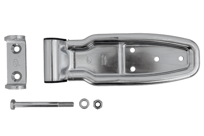 Πλαϊνός μεντεσέ με βάση στήριξης STEELPRESS HB-01.270-02+UH-01 πλήρης πλευρική τοποθέτηση ρυμουλκούμενου