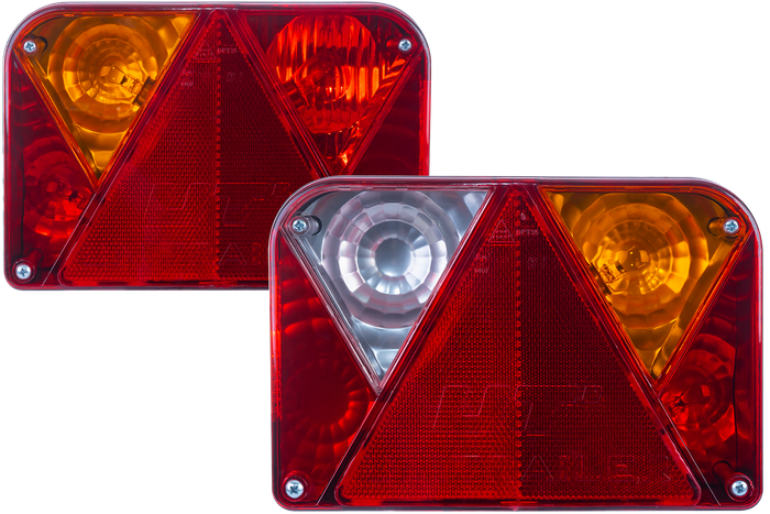 Πίσω φώτα DOBPLAST DPT35 + πλεξούδα 7 PIN MANTES 7m