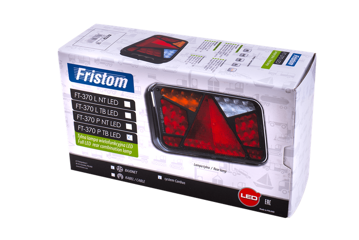 Το πίσω φως Fristom FT-370 LED 7 λειτουργεί σωστά