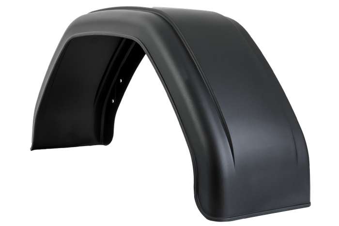 Σετ δύο λασπωτήρες για τρέιλερ 15-16" DE HAAN HMK 2480, θόλοι τροχών 800/240 mm