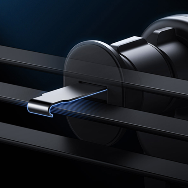 Βάση αυτοκινήτου BASEUS Stable Gravitional με ασύρματη φόρτιση Qi 15W για τον αεραγωγό