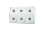 HORPOL LWD2157 Εσωτερικό φωτιστικό αυτοκινήτου LED 900lm με διακόπτη και κόκκινη δίοδο