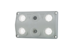 HORPOL LWD2157 Εσωτερικό φωτιστικό αυτοκινήτου LED 900lm με διακόπτη και κόκκινη δίοδο