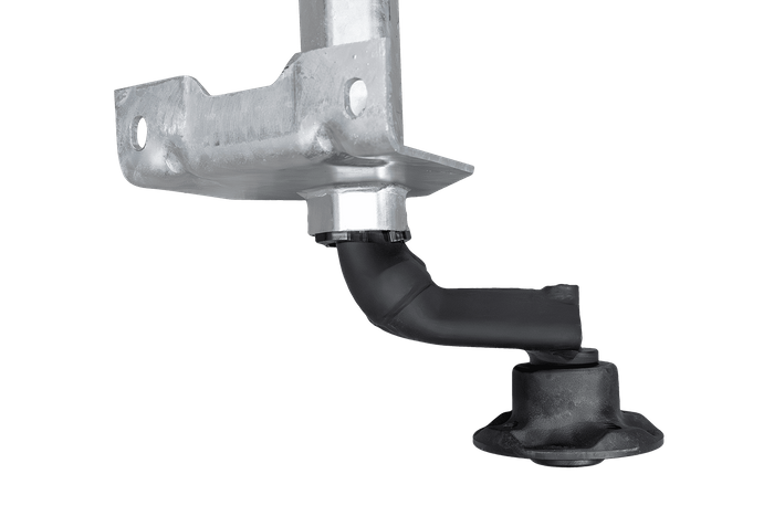 AL-KO OPTIMA άξονας χωρίς φρένο για ρυμουλκούμενο 750kg 1180mm 1630mm 4x100