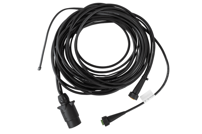 ASPÖCK ηλεκτρική εγκατάσταση πλεξούδα τρέιλερ 5 m 7 PIN μπαγιονέτες βύσματος 2x 5 PIN