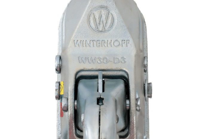 WINTERHOFF WW30-D3-K1414 κοτσαδόρος με μπάλα για ρυμουλκούμενο 3000 κιλών με σωληνοειδές ράβδο έλξης 50 mm, χυτοσίδηρος