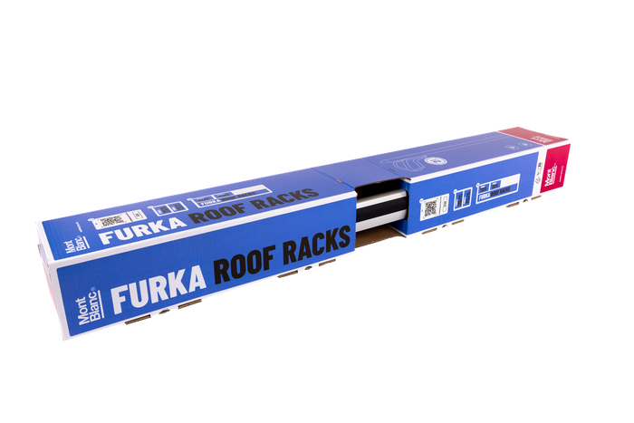 Σχάρα οροφής Mont Blanc Furka ασημί