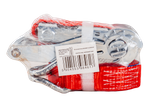 UNITRAILER 4m/25mm/1t κόκκινος ιμάντας μεταφοράς με εντατήρα