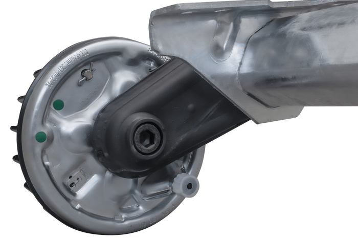 AL-KO COMPACT άξονας φρένων για ρυμουλκούμενο / ρυμουλκούμενο 1500kg 1400mm 1850mm 5x112