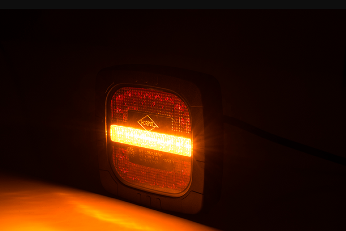 HORPOL ROCA LZD 2803 Πίσω φανός LED 3 λειτουργιών γενικής χρήσης με βάση