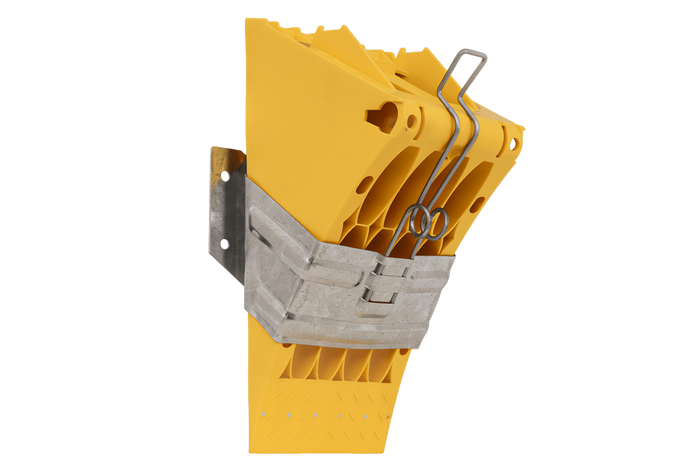 Στήριγμα τροχού G46 με βάση στήριξης LOKHEN, ύψος: 190 mm