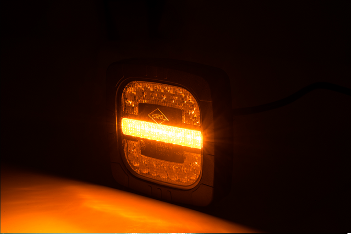 HORPOL ROCA LZD 2805 μπροστινό φωτιστικό LED 3 λειτουργιών γενικής χρήσης με βάση