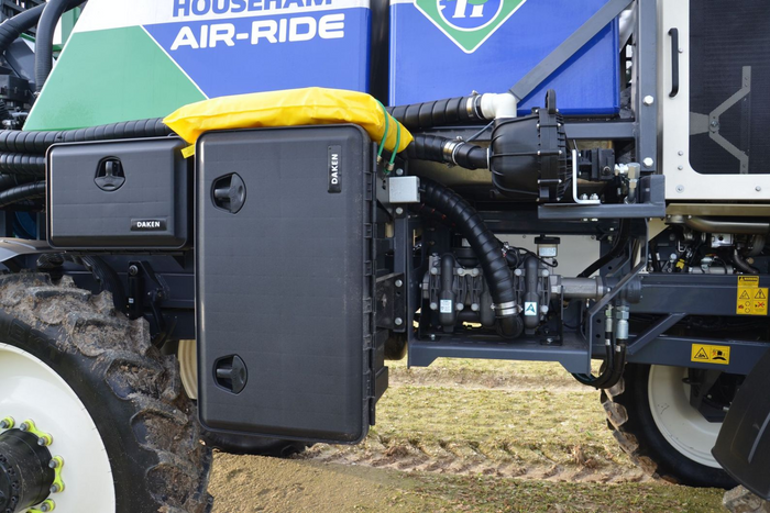 DAKEN 81105 JUST εργαλειοθήκη 750x350x300mm 48l με βραχίονες στήριξης